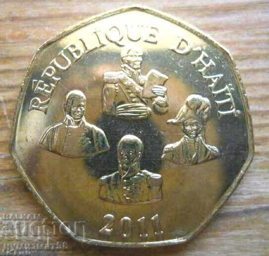 5 gourdes 2011 - Αϊτή με τιμή 15.00 BGN | € 7.67 5 gourdes 2011 - Αϊτή με τιμή 15.00 BGN | € 7.67