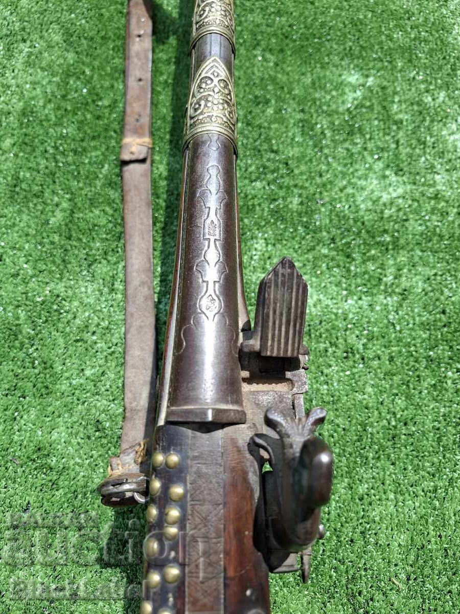 Auction Flintlock musket, shishane Auction Flintlock musket, shishane