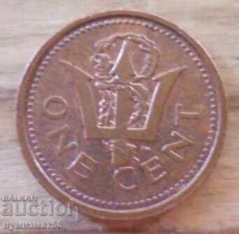 1 cent 1987 - Barbados 1 cent 1987 - Barbados