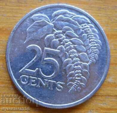 25 cents 2006 - Trinidad and Tobago