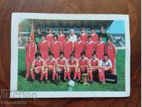 CSKA - Agendă de buzunar 1984 Fotbal