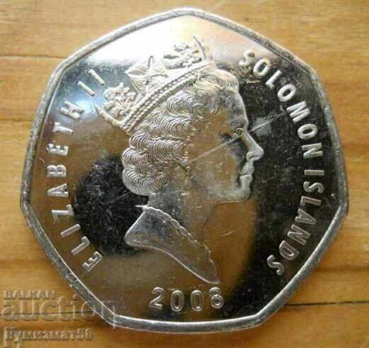 1 δολάριο 2008 - Νησιά Σολομώντα με τιμή 20.00 BGN | € 10.23