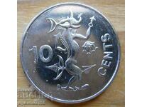 10 σεντ 2010 - Νησιά Σολομώντα