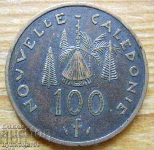 100 франка 1976 г - Нова Каледония 100 франка 1976 г - Нова Каледония