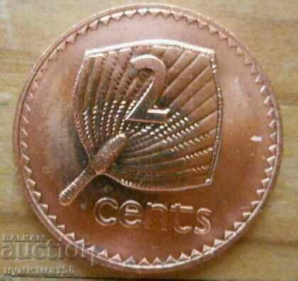 2 цента 1995 г - Фиджи 2 цента 1995 г - Фиджи