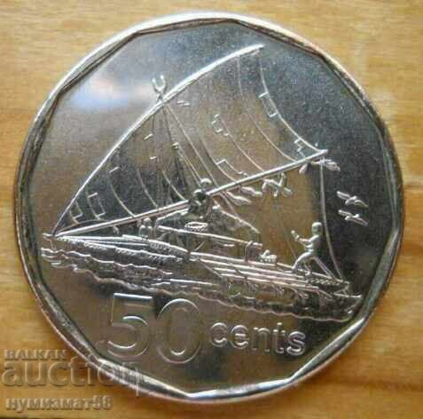 50 de cenți 2009 - Fiji 50 de cenți 2009 - Fiji