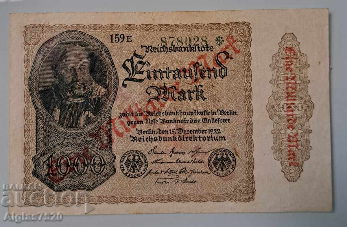 Delivery of 1 Billion German Reichsmarks UNC Delivery of 1 Billion German Reichsmarks UNC