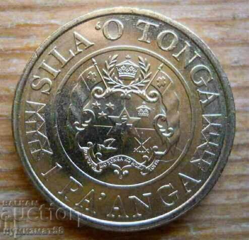 1 paanga 2015 - Tonga