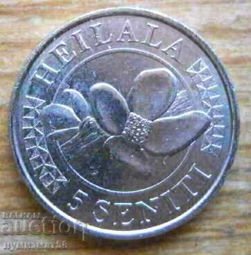 5 senites 2015 - Tonga