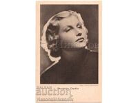 ΠΑΛΙΑ ΚΑΡΤΑ ΚΙΝΗΜΑΤΟΓΡΑΦΙΚΗΣ ΤΑΙΝΙΑΣ ΗΘΟΠΟΙΟΥ MARILUISE CLAUDIUS Ε344