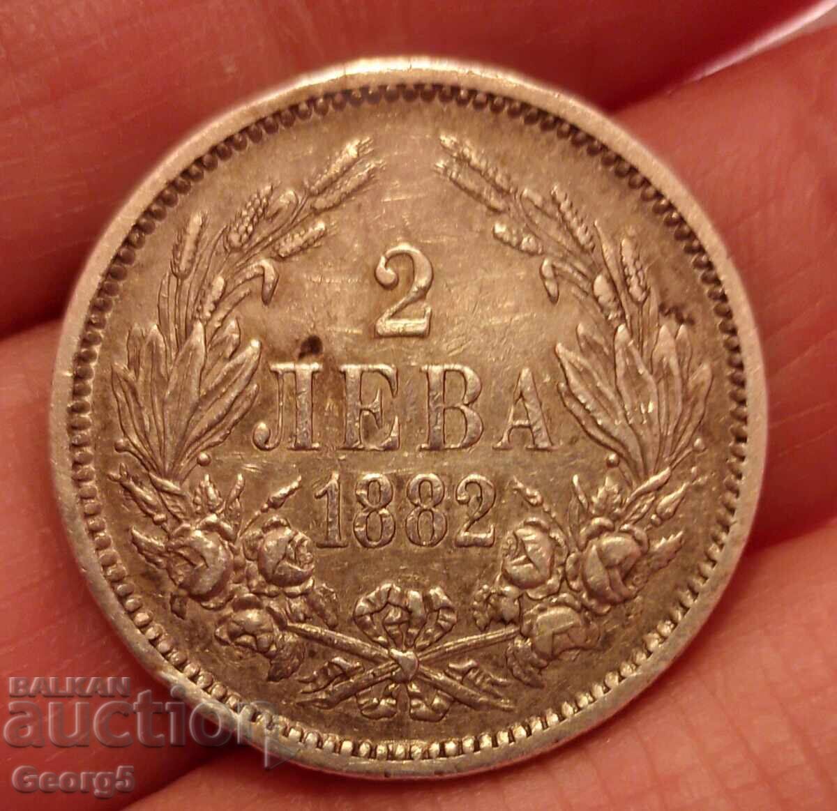 2 BGN 1882 with price € 51.13 | 100.00 BGN