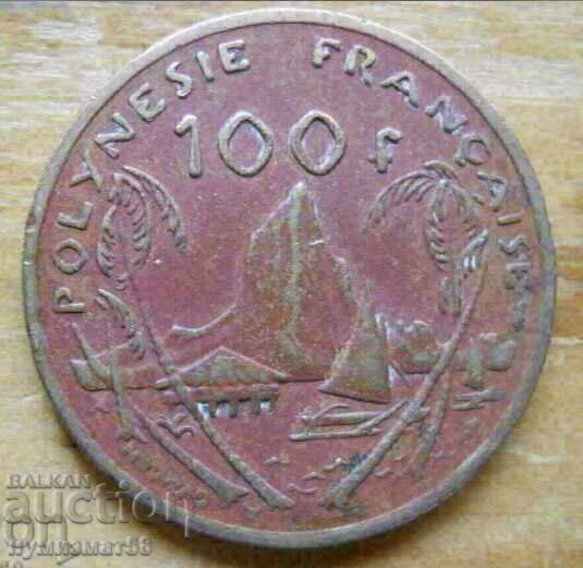 100 φράγκα 1987 - Γαλλική Πολυνησία