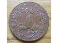 100 φράγκα 1992 - Γαλλική Πολυνησία