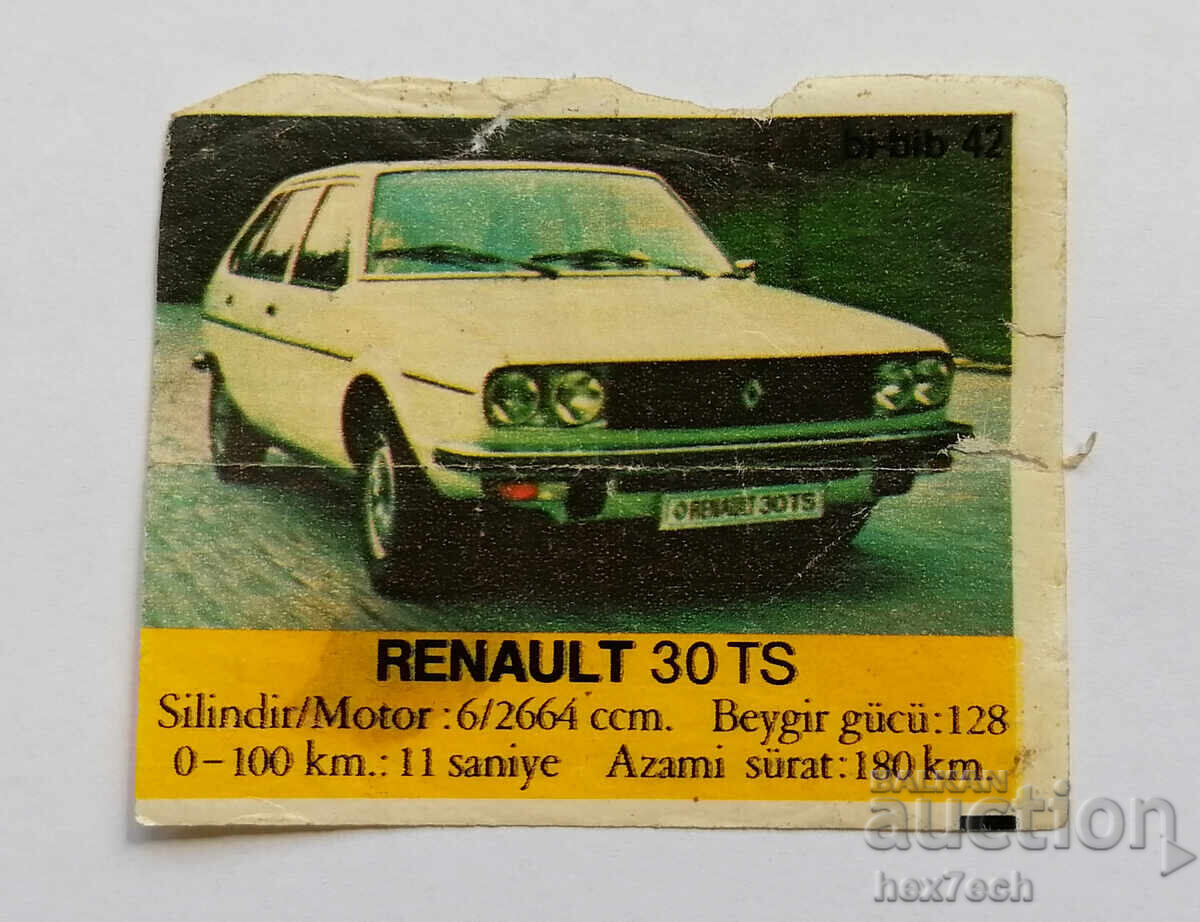 ❤️ ⭐ Picture Beep-Beep 42 Renault 30 TS ⭐ ❤️