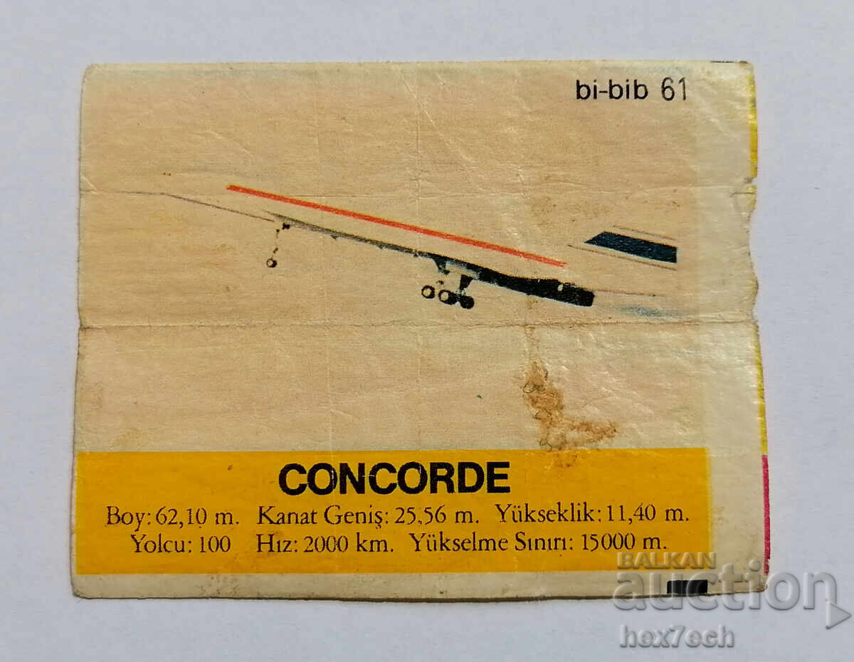 ❤️ ⭐ Picture Beep-Beep 61 Concorde ⭐ ❤️