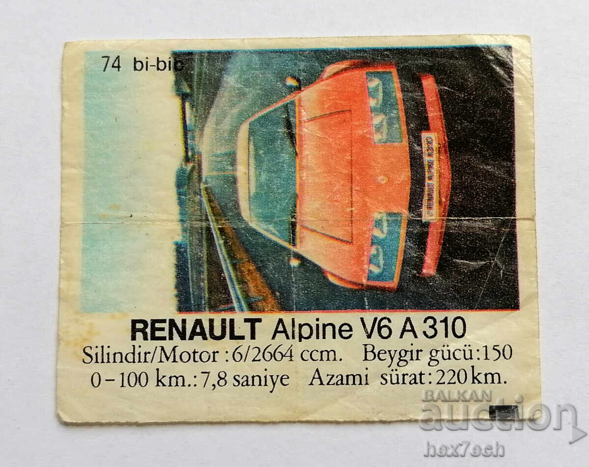❤️ ⭐ Picture Beep 74 Renault Alpine V6 A310 ⭐ ❤️