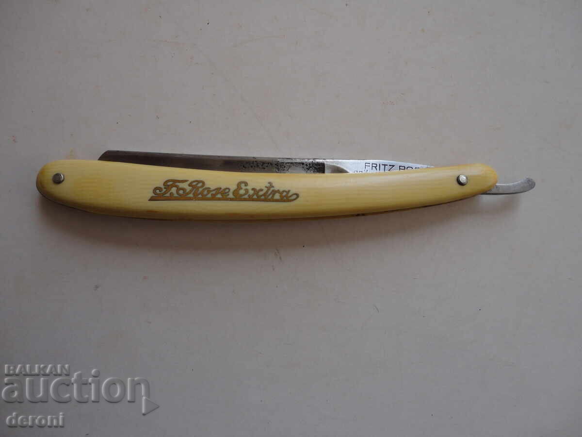 Incredible Solingen razor with silver inlays - 6