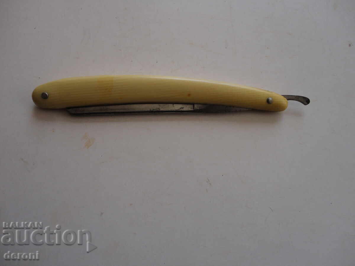 Incredible Solingen razor with silver inlays - 7