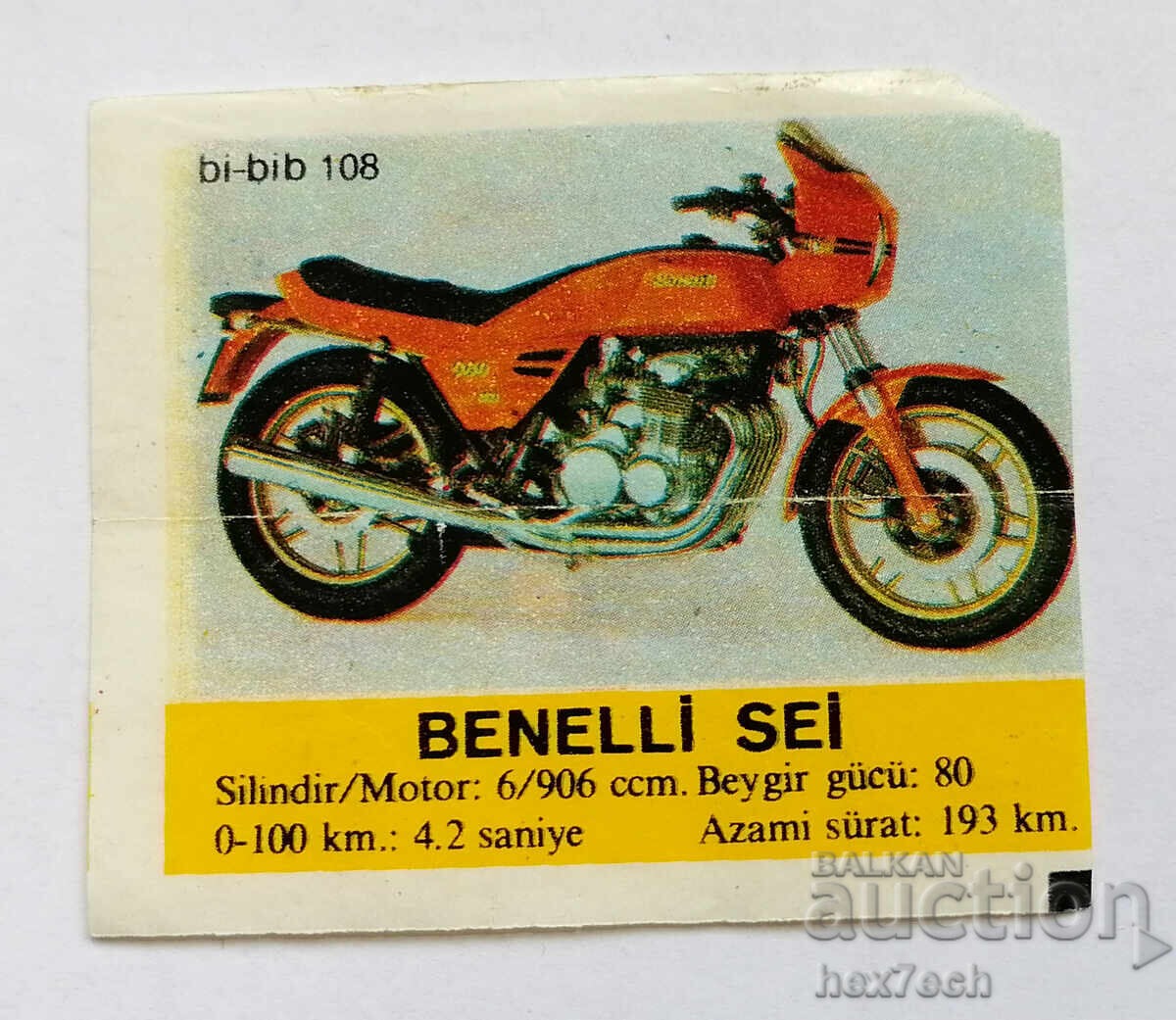 ❤️ ⭐ Imaginea Beep Beep 108 Benelli Sei ⭐ ❤️