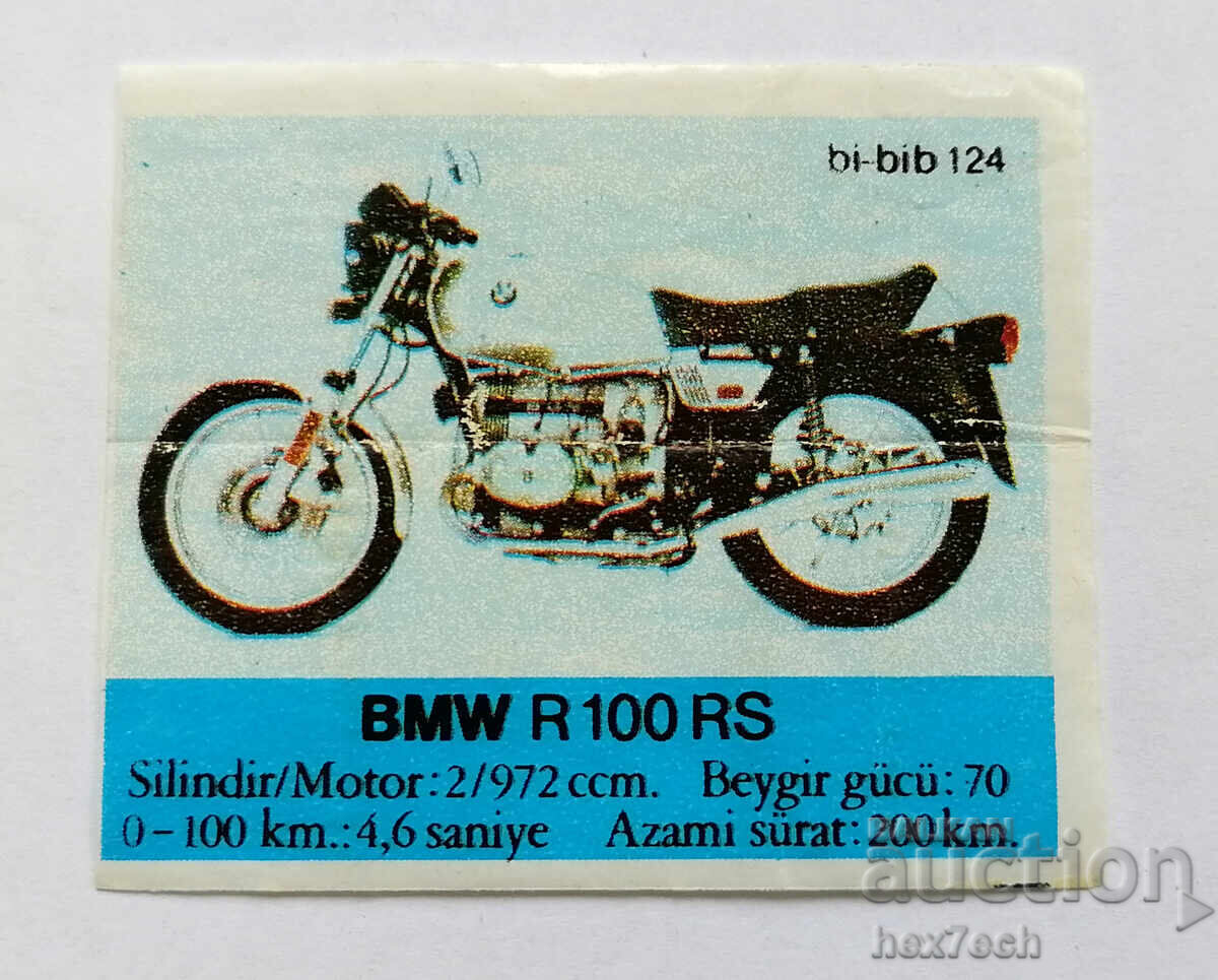 ❤️ ⭐ Picture Beep 124 BMW R 100 RS ⭐ ❤️