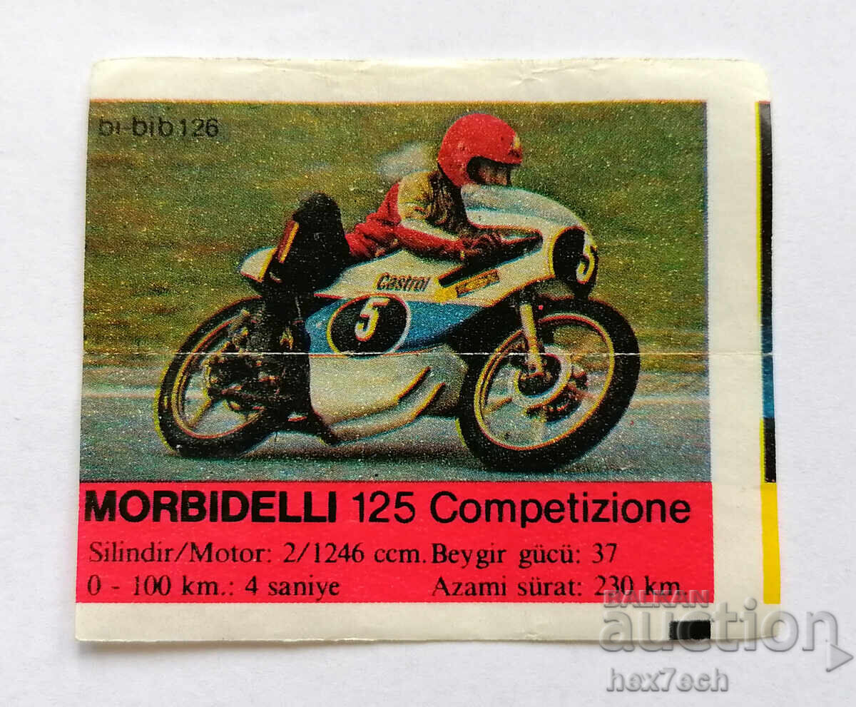 ❤️ ⭐ Εικόνα Μπιπ-Μπιπ 126 Morbidelli 125 Competizione ⭐ ❤️