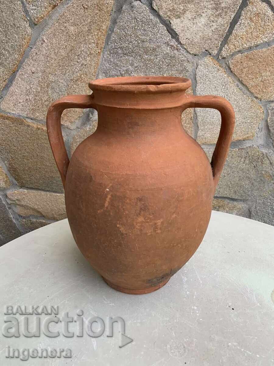 Auction  DELVA ANTIQUE CERAMIC INTERIOR PAN