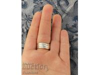 Silver ring. 17.2mm. I'm launching over 100 auctions. Check them out