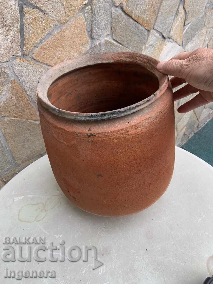 DELVA ANTIQUE CERAMIC PITCHER FOR INTERIOR OR USE - 6