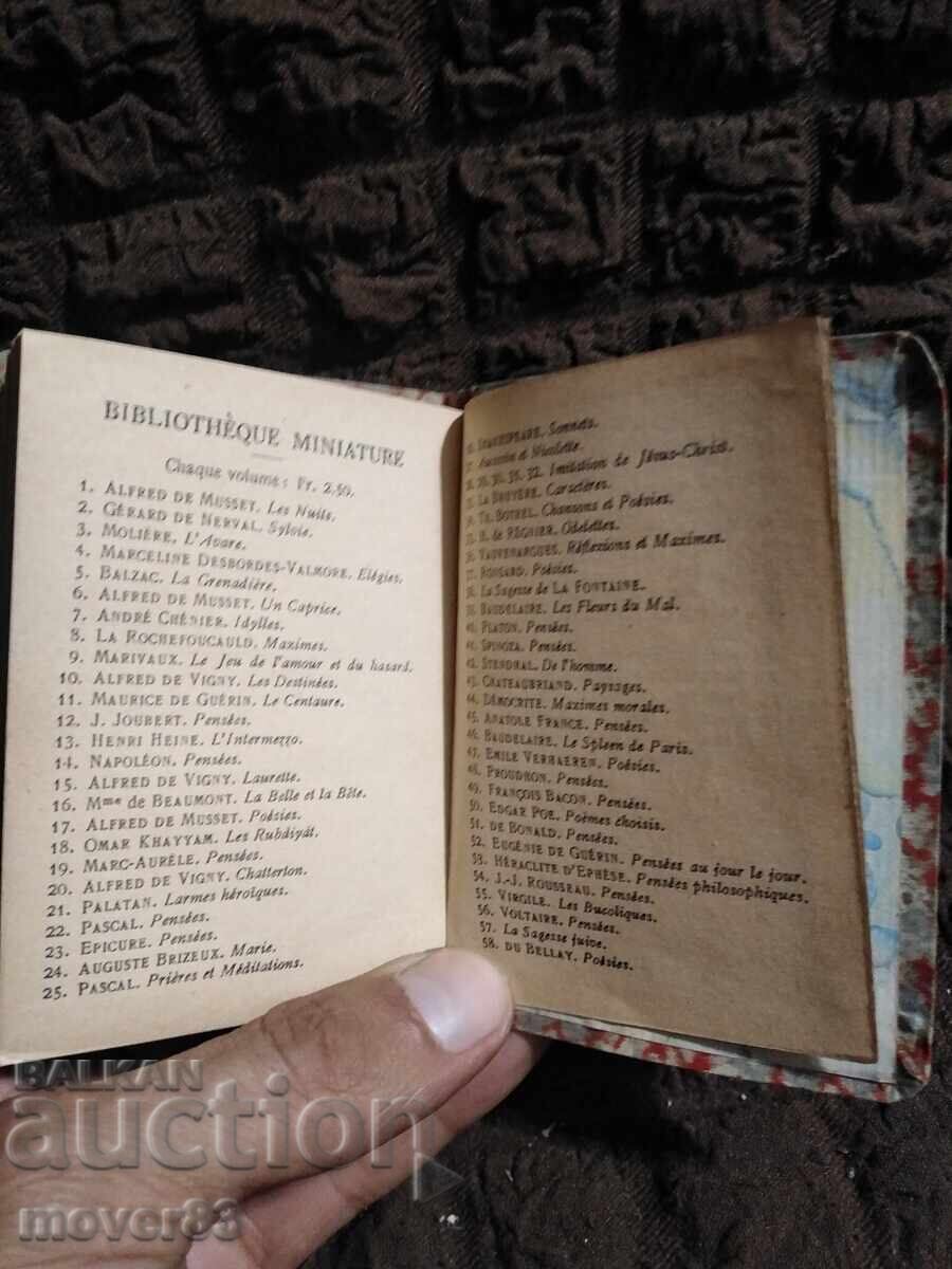 Old small book. France / Switzerland - 5 Old small book. France / Switzerland - 5