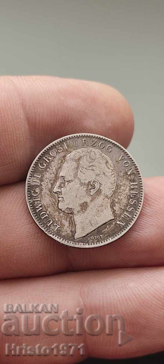 1/2 γκούλντεν 1840 Έσση-Ντάρμστατ με τιμή € 52.00 | 101.70 BGN