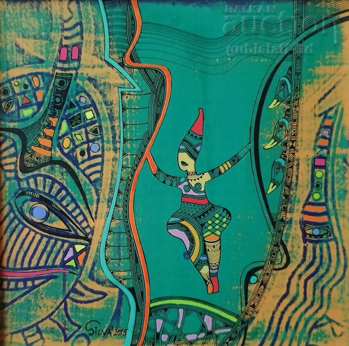 Ζωγραφική, άτιτλη, τέχνη. Silva Bachvarova, 2015 με τιμή 540.00 BGN | € 276.10