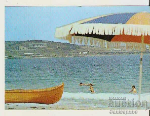 Bulgaria Postcard s. Chernomorets Burgas Camping "Gradina" 1