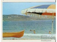 Bulgaria Postcard s. Chernomorets Burgas Camping "Gradina" 1