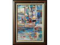 Painting "Reflections", art. Daniel Yordanov-Alberchi, 2021