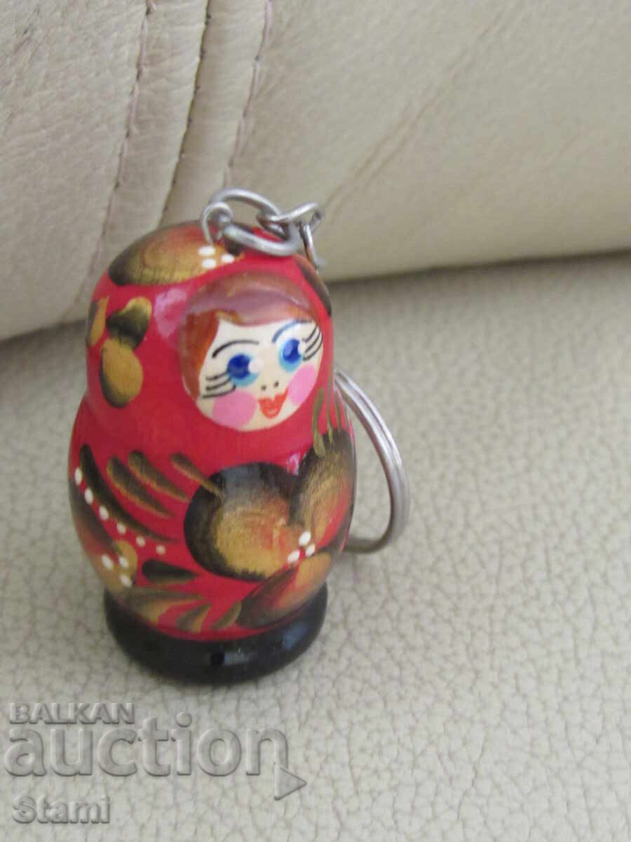 Ключодържател-матрьошка от Русия с цена 5.00 лв. | € 2.56 Ключодържател-матрьошка от Русия с цена 5.00 лв. | € 2.56