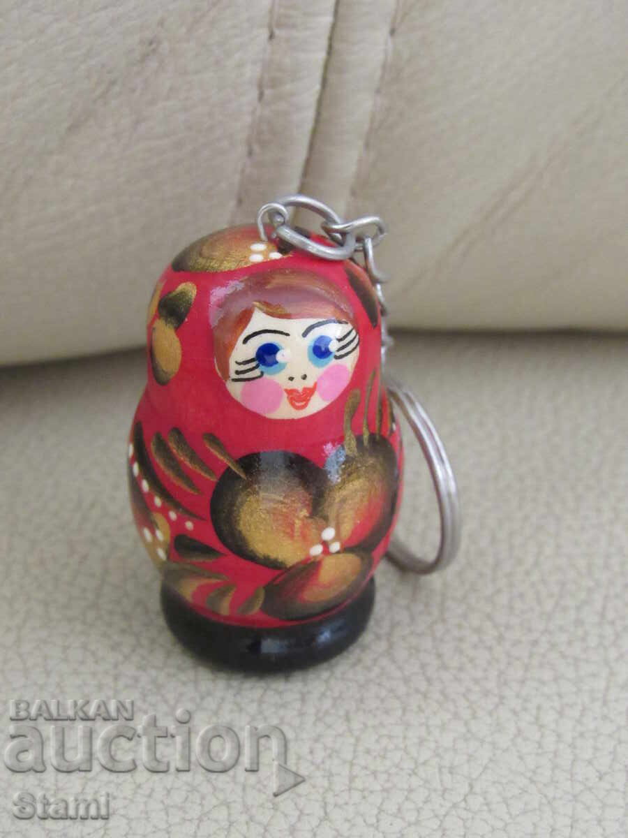 Ключодържател-матрьошка от Русия Ключодържател-матрьошка от Русия