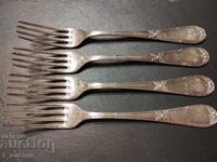 Tacâmuri, Regina 90, furculițe argintate gros 26.08.25