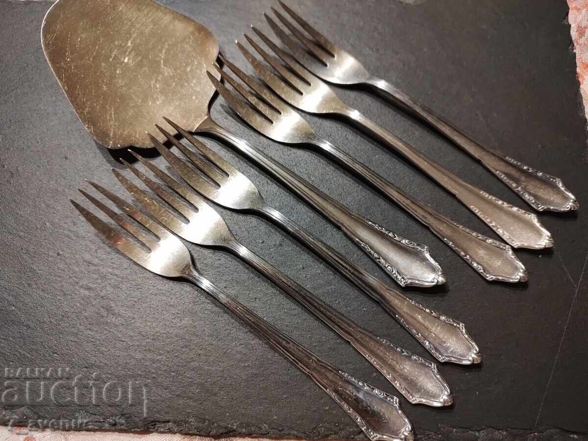 Delivery of Cutlery, BSF 90, heavily silver-plated forks with shovel, 26.08.25 Delivery of Cutlery, BSF 90, heavily silver-plated forks with shovel, 26.08.25