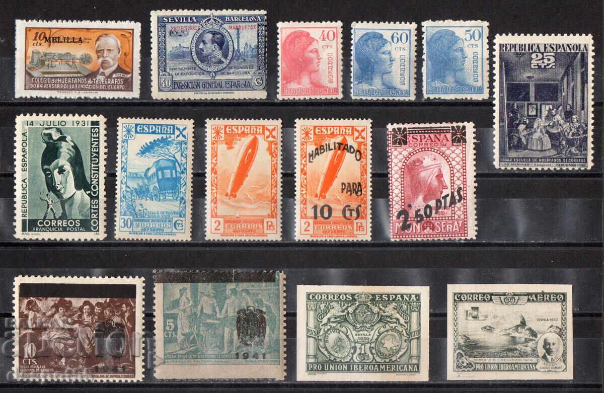 1930-50. Испания. Произволен лот от периода. - 5 1930-50. Испания. Произволен лот от периода. - 5