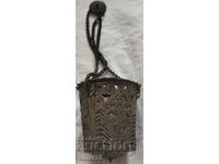 Veche candelă de bronz de casă