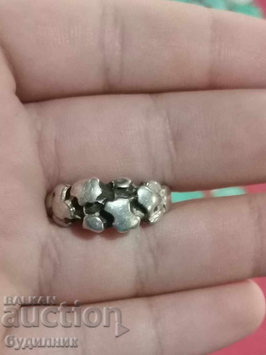 Сребърен пръстен. 17,5мм. Пускам над 100 Аукциона. Разгледай - 5 Сребърен пръстен. 17,5мм. Пускам над 100 Аукциона. Разгледай - 5