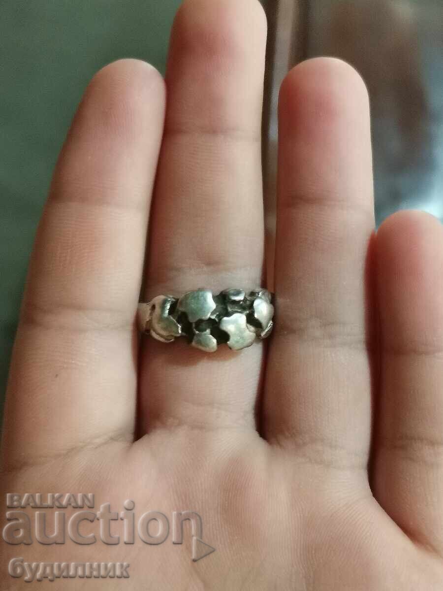 Сребърен пръстен. 17,5мм. Пускам над 100 Аукциона. Разгледай Сребърен пръстен. 17,5мм. Пускам над 100 Аукциона. Разгледай