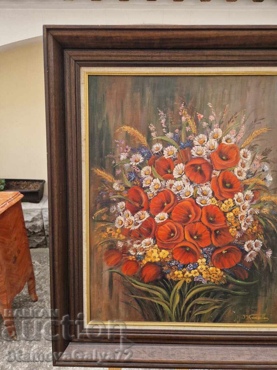 Wonderful antique French master oil painting - 5 Wonderful antique French master oil painting - 5