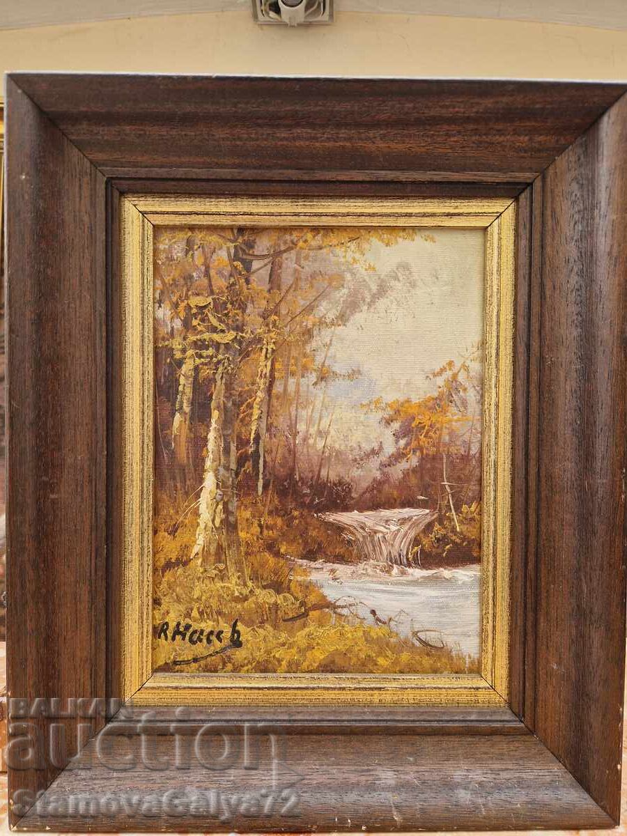 Licitație Minunată pictură antică franceză, de autor, ulei pe pânză Licitație Minunată pictură antică franceză, de autor, ulei pe pânză