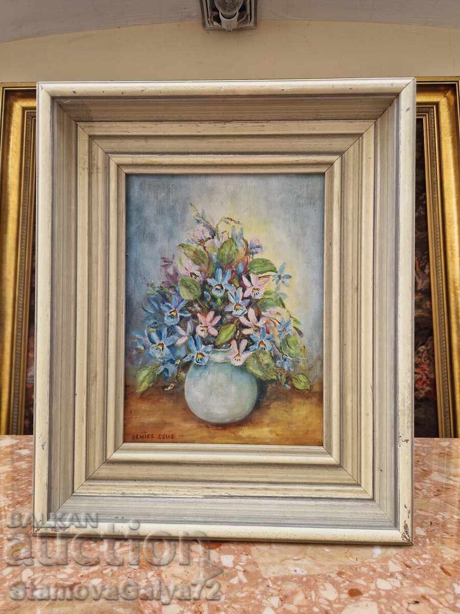 Still life Dutch oil painting on canvas with price € 49.60 | 97.01 BGN