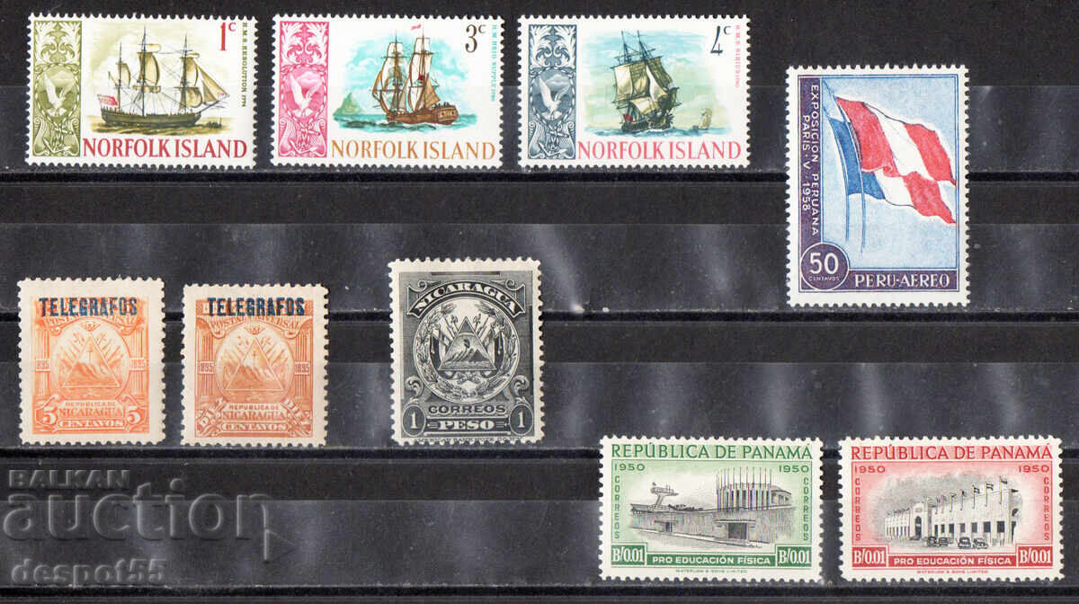 1930-60. America. Stamps from the American continent