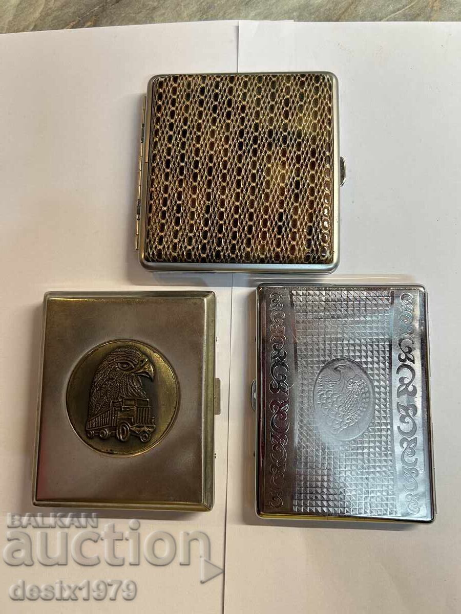 Three old snuffboxes in perfect condition