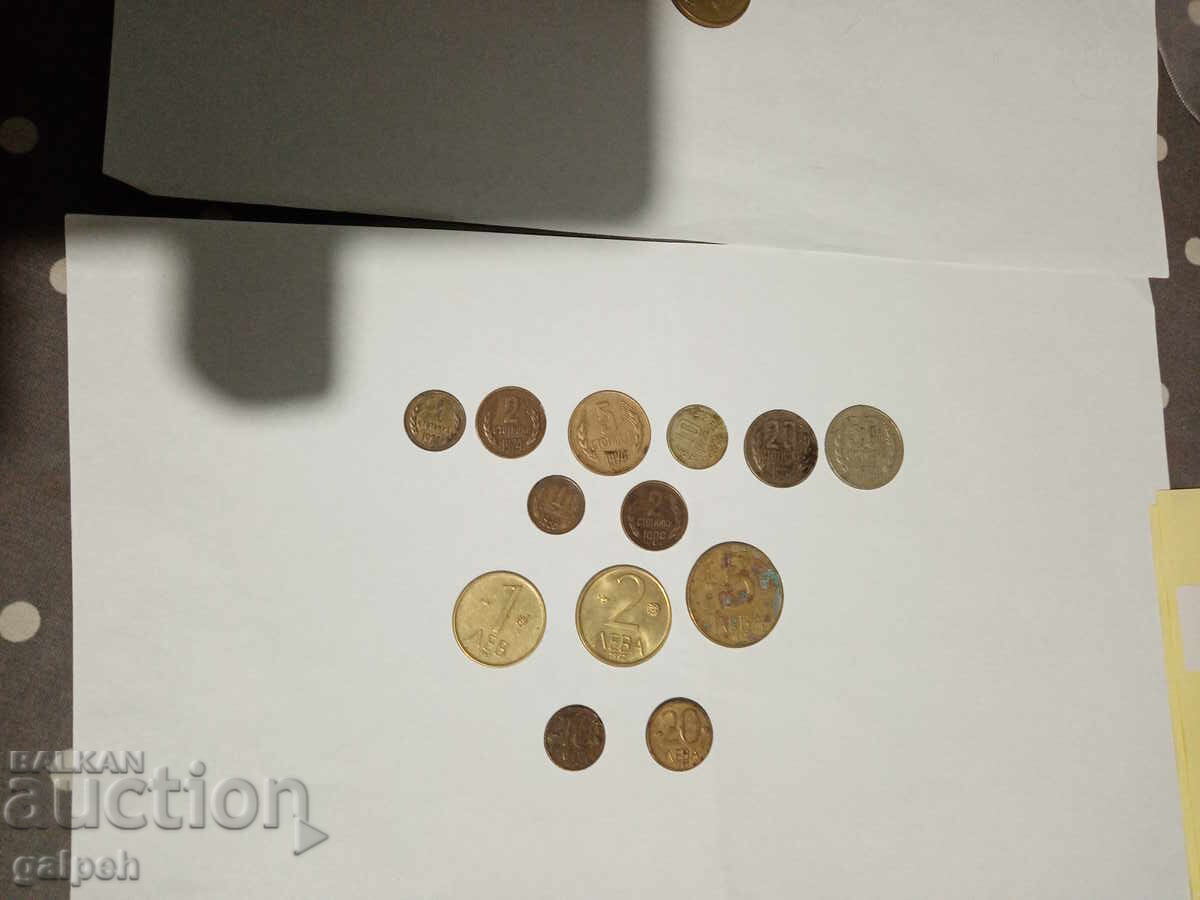 НРБ, Р БЪЛГАРИЯ - 13 монети.