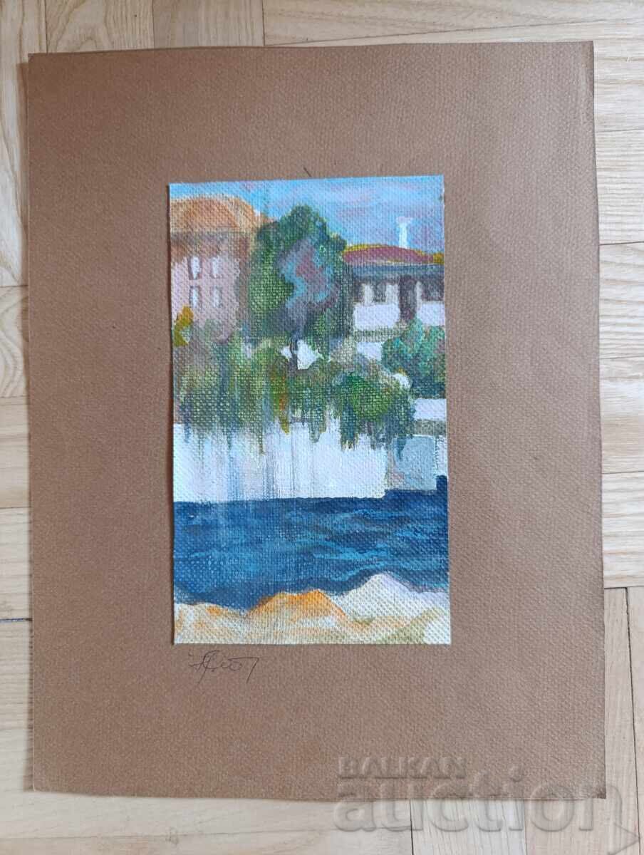 Nanet Baklayan, old watercolor Nanet Baklayan, old watercolor