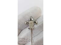 Foarte rară insignă bulgară, insignă cercetași regali 1930-1940